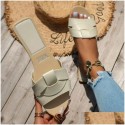 Slippers Designer Traf Womens Flat Slider Comfortable Shoes Casual Sole Summer Sandals 240611 Drop Delivery Accessories Dhmeq