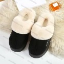 Free Shipping Womens winter fur slippers fashion casual slip-on boot women comfort booties brown beige black classic slipper designer shoes flats plush snow boots