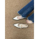 Women's Shoes New Design Chunky Heel Gentle Style Vintage Style Minimalist Style Triple Black Commuter shoes Free shipping