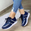 Sneakers Women Platform Leather Patchwork woman Casual shoes Sport Ladies Outdoor Running Vulcanized Shoes