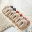 Flat Sandal New Winter Slipper Rubber Slides Casual Shoes Women Warm Basic Plain Slippers Slip On Sandals Casual Shoes 2024s