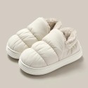 Winter Warm Men Slippers Casual Non-slip Platform Flats Home Waterproof Non Slip Shoes Indoor Outdoor Thick Plush Women Slides ddmymarket