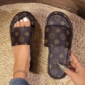 Free Shipping new slides designer Slippers womans sandals black Platform Peep Toe shoes Indoor home outdoor women