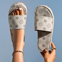 Free Shipping new slides designer Slippers womans sandals black Platform Peep Toe shoes Indoor home outdoor women