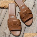 Slippers Designer Traf Womens Flat Slider Comfortable Shoes Casual Sole Summer Sandals 240611 Drop Delivery Accessories Dhmeq