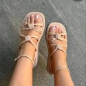Sandals Rome Open Toe Flats Platform Casual Women Designer Shoes 2024 Summer Party Dress Slippers Slides Zapatillas Femme
