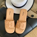 Fashion Flat Heel Slipper Summer Sandal Woman Shoes Outdoor Flip Flops Beach Sandales