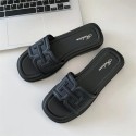 Fashion Flat Heel Slipper Summer Sandal Woman Shoes Outdoor Flip Flops Beach Sandales