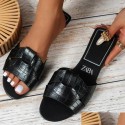 Slippers Designer Traf Womens Flat Slider Comfortable Shoes Casual Sole Summer Sandals 240611 Drop Delivery Accessories Dhmeq
