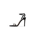 Women's Shoes New Design Sense High Heel Increase Height Trendy Gentle Fashionable Versatile Vintage Style Comfortable Minimalist Style Triple Black Free shipping